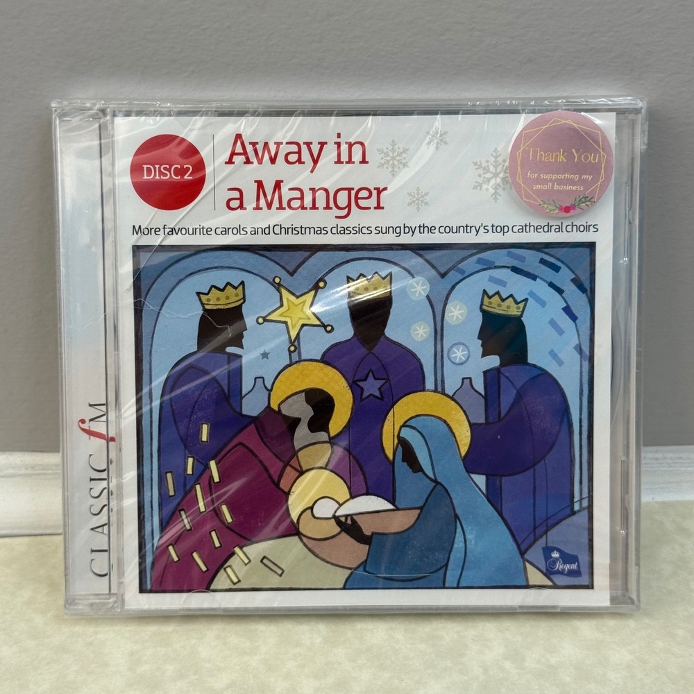 Classic FM Presents Away in a Manger Disc 2 CD Christmas Carols Cathedral Choirs